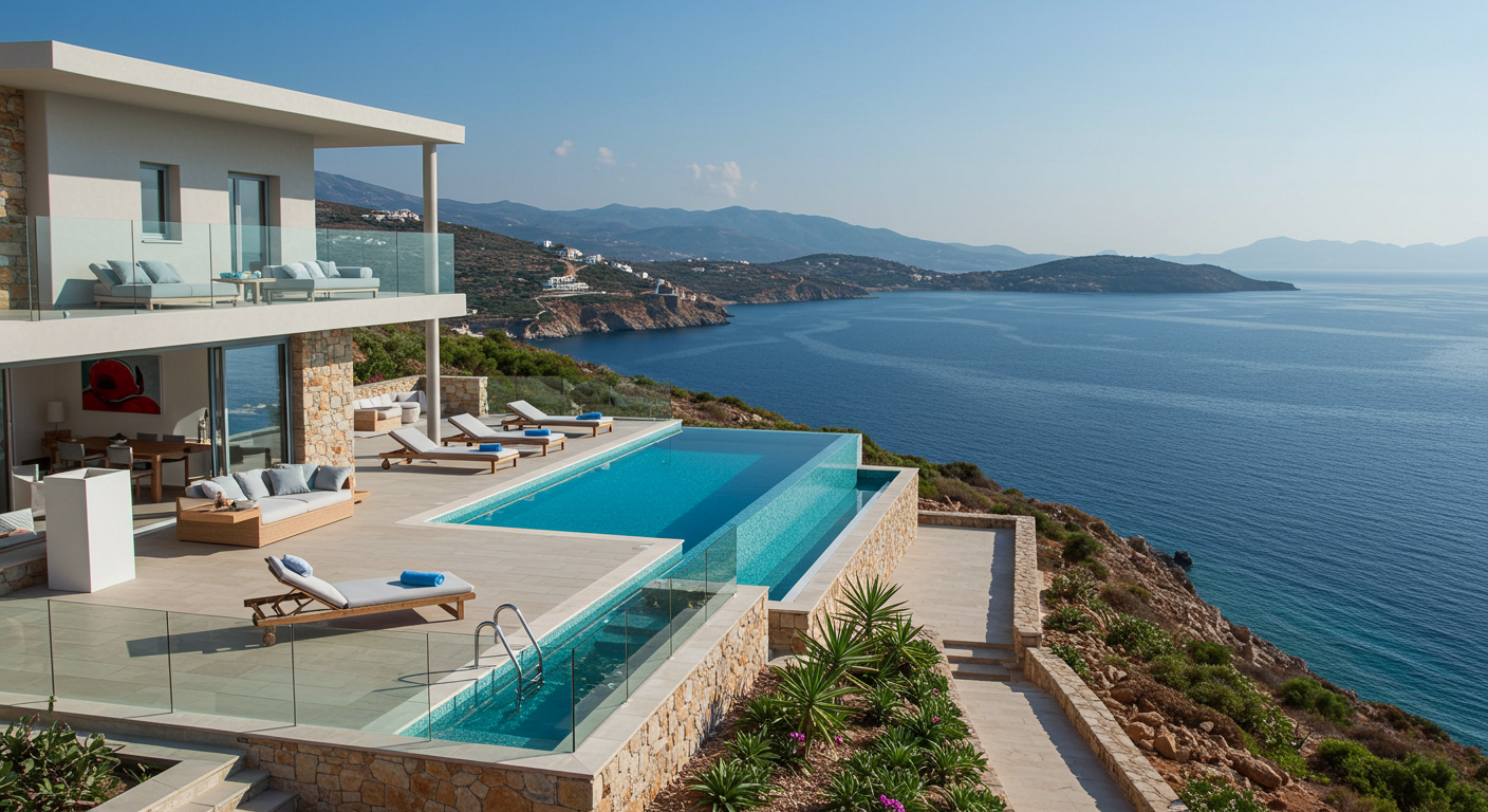 luxury villas greece le collectionist